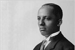 Carter G. Woodson, founder of Black History Month. (National Park Service)