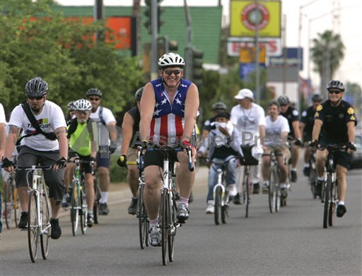 Some U.S. employees, like these in Fresno, California, on 