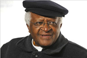 Archbishop Desmond Tutu was awarded the 2008 J. William Fulbright Prize for International Understanding on November 21 for his 