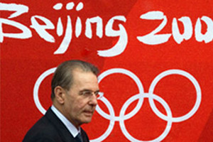 Jacques Rogge, president of the International Olympic Committee (AP Images)