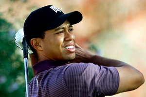 Golfer Tiger Woods sees himself equally as African-American and Asian American. (© AP/WWP)