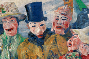 The Intrigue, a painting by James Ensor